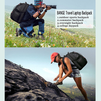 Unisex USB Anti theft Backpack
