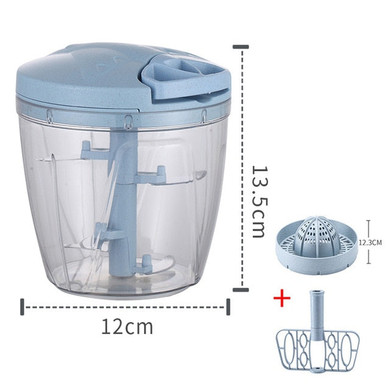WORTHBUY Multifunctional Garlic Press Manual Ginger Garlic Crusher Chopper For Meat Fruit Vegetable Cutter Kitchen Accessories