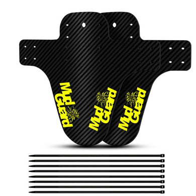2pcs Bicycle Fenders Plastic Colorful Front /rear Bike Mudguard Mtb Bike Wings Mud Guard Cycling Accessories for Bicycle