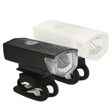 Bike Light 3 Modes 300 Lumens LED For Bicycle Light Usb Rechargeable Front Light Lamp Headlight Cycling Light Bike Accessories