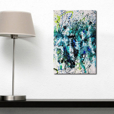 Blue Color Oil Painting Wall Painting Canvas Art Picture On Canvas