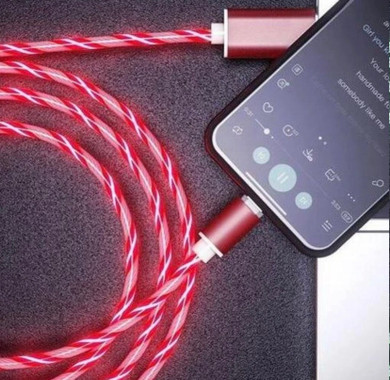 Glowing LED Magnetic 3 in 1 USB Charging Cable