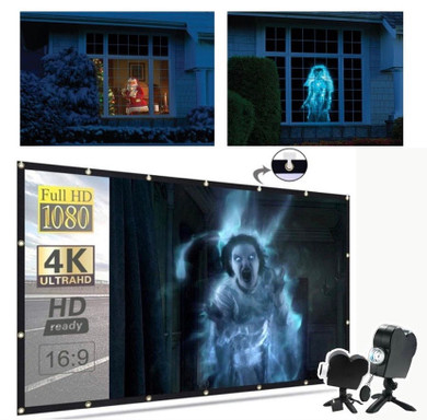 Halloween Holographic Projection