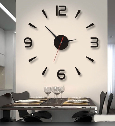 Diy Big Wall Clock Modern Design