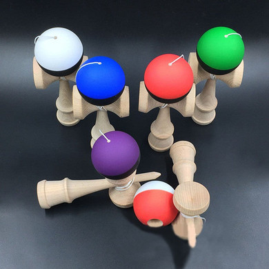 Wooden KENDAMA Ball String Professional leisure Outdoor Sports Toy for Kids