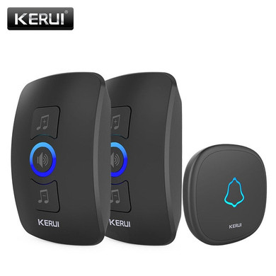 LED Light 32 Songs With Waterproof Touch Button Wireless Doorbell
