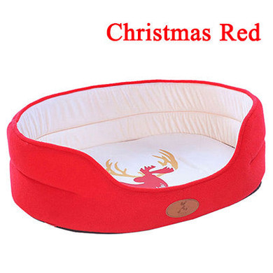 Double Sided Extra Large Soft Fleece Dog Bed House Sofa