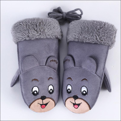 Children Winter Cartoon Warm Gloves