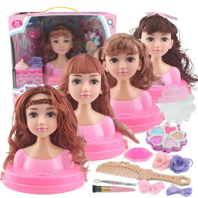 Cute Barbie Princess Doll With Make-up & Hairdressing for Girls