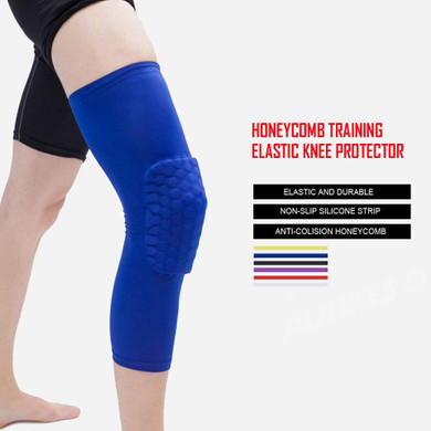1PC Basketball sports Knee Pads Sleeve Honeycomb