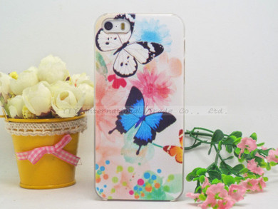 Shell For Apple iPhone 5 5S 5G Cases iPhone5S iPhone5 Back Case Cover Printing Flower Floral Cell Phone Cases:HHWV- 05 TTT & 099