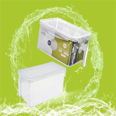 Kitchen Transparent PP Storage Box Grains Beans Storage Contain Sealed