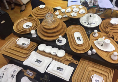 Natural Bamboo Plate 7" | 17.5 Cm