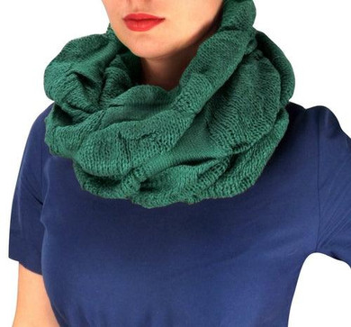 Cowl Neck Loop Scarf Winter Knit Thick Neck Warmer