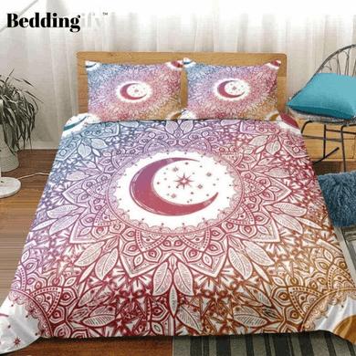 The Moon and The Star Mandala Bedding Set