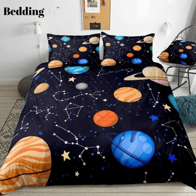 Planets Stars Bedding Set