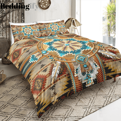 Indian inspired - Cherokee Pattern Bedding Set
