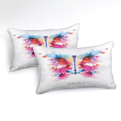 Colored Butterfly Bedding Set