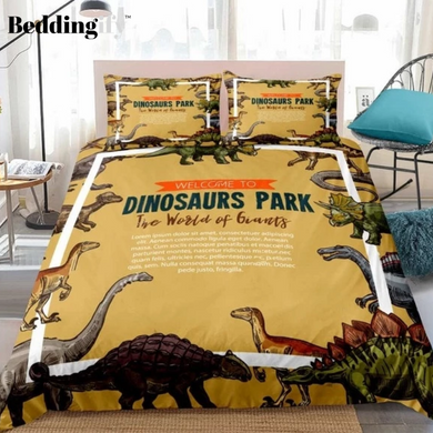 Jurassic Park Bedding Set