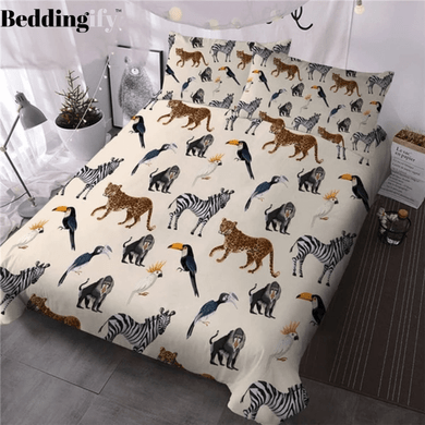 Wild Animals Bedding Set