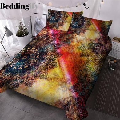 Flower Bohemian Bedding Set