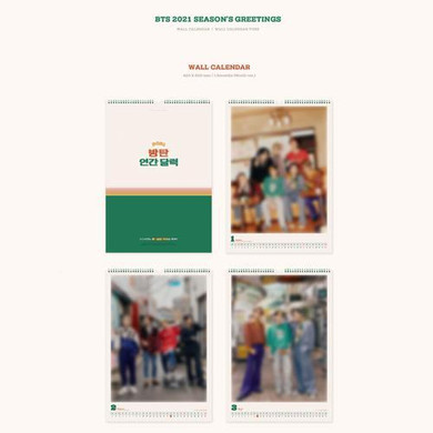 BTS 2021 Wall Calendar (Official)