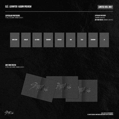 Stray Kids - Mini Album Clé : LEVANTER(Limited Edition)  - Official