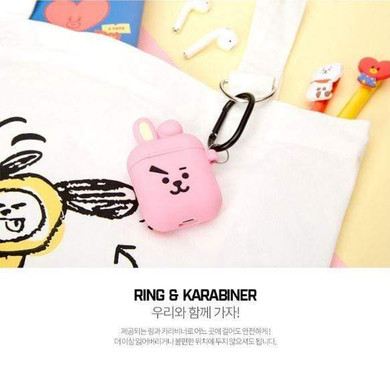 BT21 Cube Series Airpods Silicone Case - Official