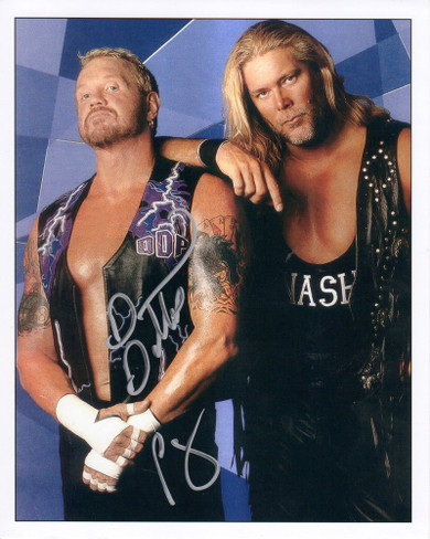 DDP Signed Autographed Photo - DDP & Nash