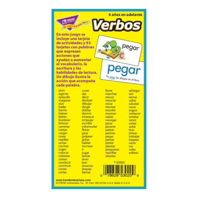Verbos (Spanish) Skill Drill Flash Cards