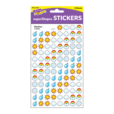 Weather superShapes Stickers