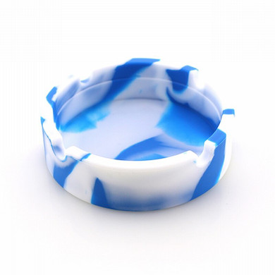 Round Silicone Ashtray Tray