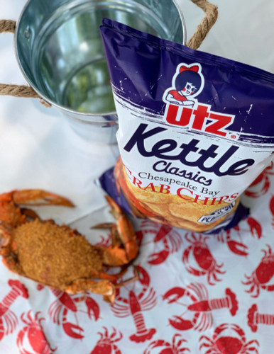 Utz Kettle Classics Potato Chips, Crab