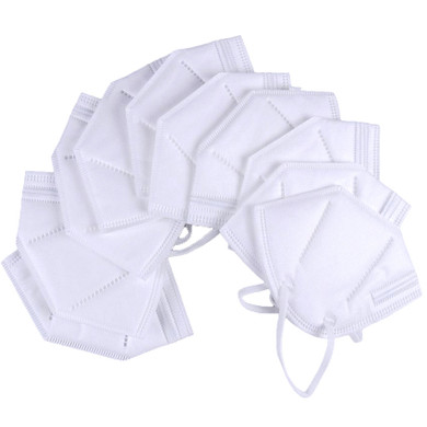 KN95 Face Mask Dust and Anti Pollution PM2.5 Respirator for Nose and Mouth (Washable, 10-pack)