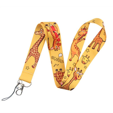 Giraffe Keychain Lanyard