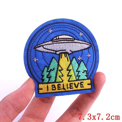 I Believe Embroidered Patch