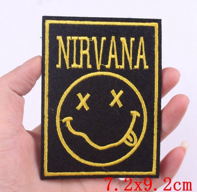 Nirvana Embroidered Patch