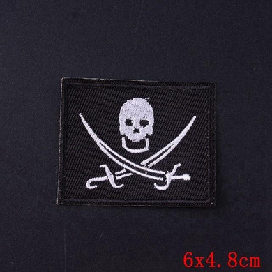 Pirate Embroidered Patch