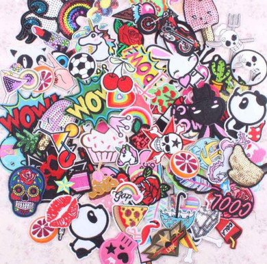 Surprise! Lucky Dip Bag Of 30 Random Anime / Cartoon Embroidered Patches Surprise! Lucky Dip Bag Of 30 Random Anime / Cartoon Embroidered Patches
