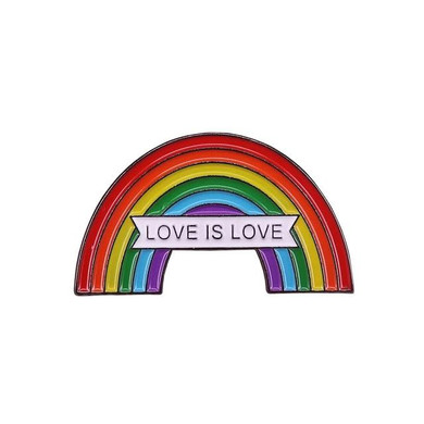 Love Is Love Enamel Pin