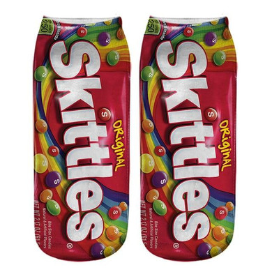 Skittles Printed Ankle Socks