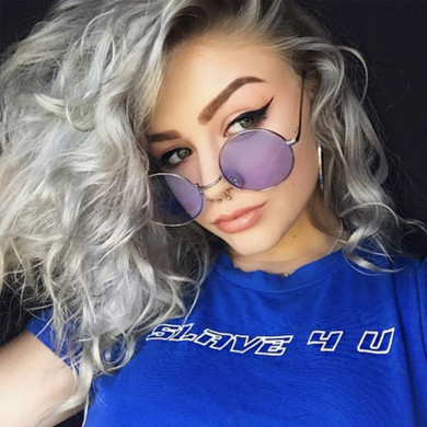 Vintage Round Frame Sunglasses