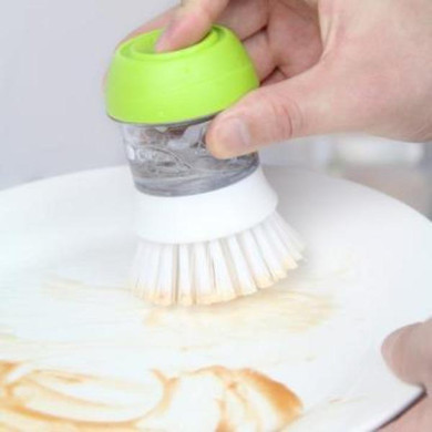 Soap Dispensing Palm Brush