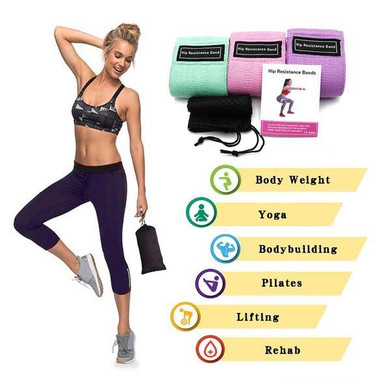 Glute Resistant Bands