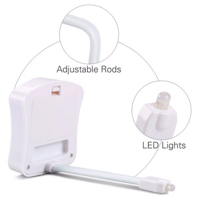 Motion Sensored Toilet Seat LED Light