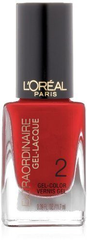 L'Oreal  - RED-Y TO SHINE - Extraordinaire Gel-Lacque Nail Polish B2get 15%