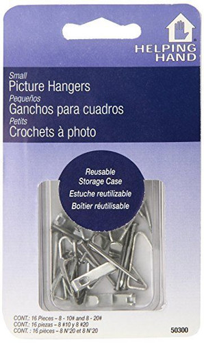 Helping Hand Generic Picture Hangers 16 Pcs