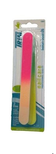 Trim Salon Boards 2 Ea Shaping Nails Pedicure Manicure Beauty Care Fashions