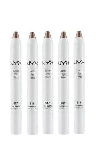 Lot Of 5 - Nyx Jumbo Eye Pencil Color Jep617 Iced Mocha
