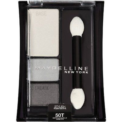 Maybelline New York Expertwear Eye Shadow, Impeccable Greys 50